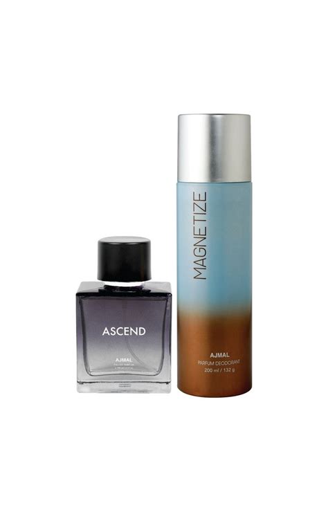 Ajmal Ascend EDP 100ml Magnetize High Quality Deodorant 200ml For Men