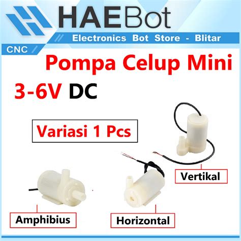 Jual Haebot Pompa Air Celup Mini V Dc Submersible Micro Pump V