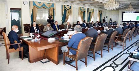 Prime Minister Muhammad Shehbaz Sharif Chairs A Review Meeting On The