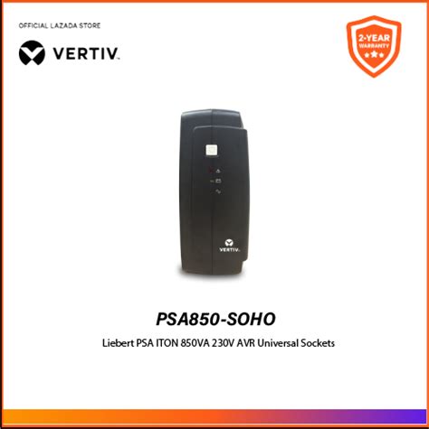 Vertiv Liebert PSA ItON SOHO 850VA 510W 290V AVR Line Interactive