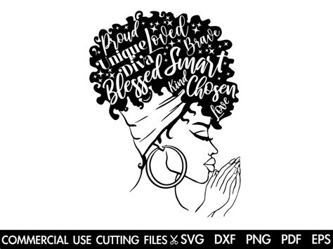 Afro Svg Black Girl Praying Svg Afro Kid Svg Afro Girl Svg Etsy Israel