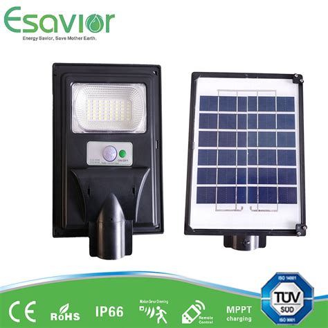 Esavior W All In One Led Outdoor Solar Street Road Garden Light With