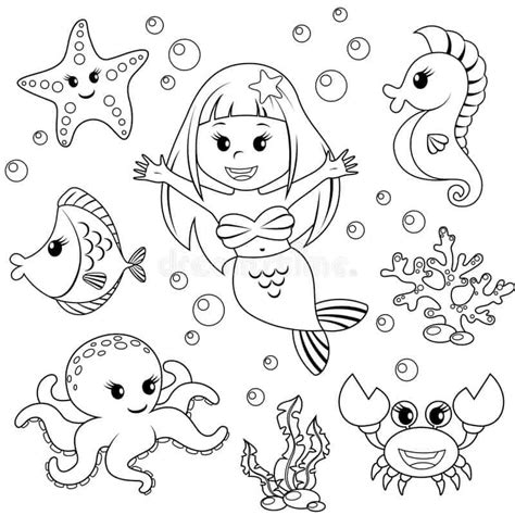 Desenhos De Sereia Para Colorir Blog Ana Giovanna