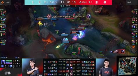 Lol Lpl：gala厄斐琉斯对位单杀hope霞，rng让二追三击败jdg杰斯盲僧下路