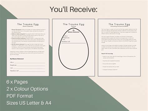 The Trauma Egg Trauma Therapy Exercise Mialiferesources