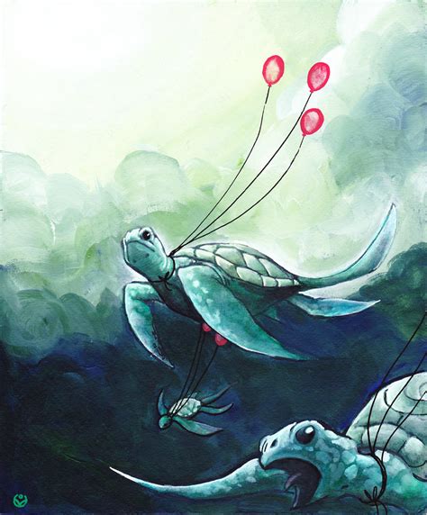 Flying Turtles by JohannesVIII on DeviantArt