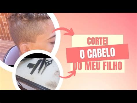 Testei a máquina de corte cortei o cabelo do meu filho YouTube