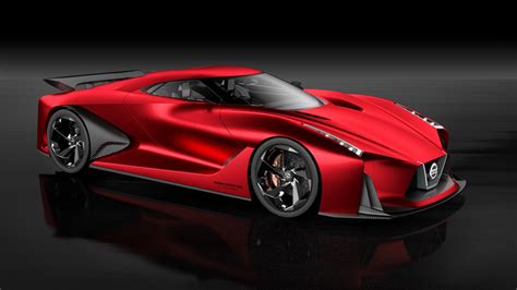 Nissan Vision Gran Turismo Turns Fire Knight Red For Tokyo Motor