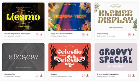 35 Psychedelic Fonts For Your Next Funky Project