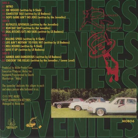 Ruthless Juveniles Hard As Tha Fuck Vinyl At Juno Records