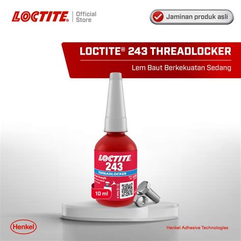 Jual Henkel Loctite Threadlocker Lem Baut Ml Jakarta Pusat