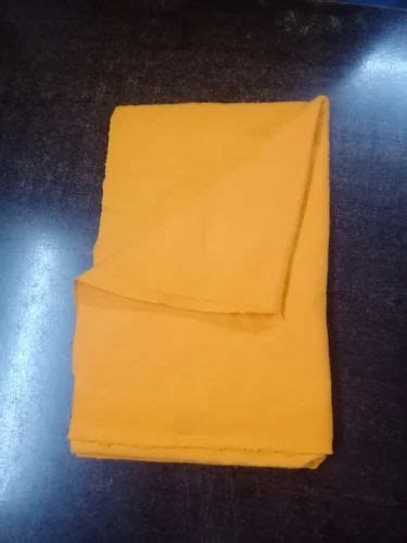 Yellow Cotton Flannel Fabric Plain Solids At Rs 27 50 Meter In Indore