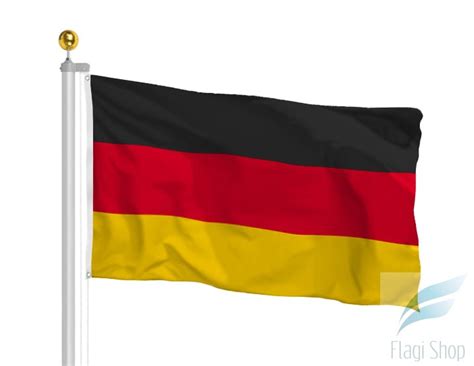 Flaga Niemcy X Cm Flagi Niemiec Niemiecka Germany Hurtownia Flag