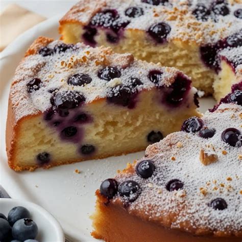 Simple Blueberry Cake Recipe