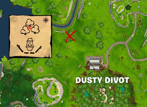 'Fortnite' Dusty Divot Treasure Map: Where to Find the Week 7 Battle Star | Inverse