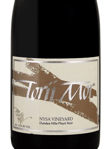 Torii Mor Nysa Vineyard Pinot Noir Vivino Us