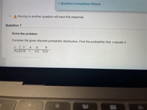 Solved Question Completion Status A Moving To Another Chegg