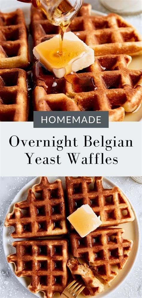 Overnight Belgian-Style Yeast Waffles - Tutti Dolci Baking Recipes