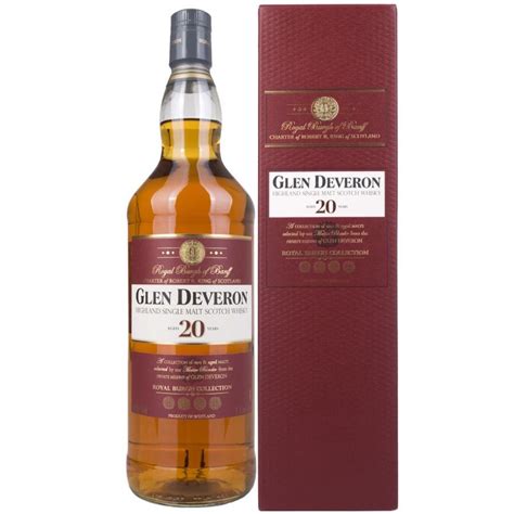 Glen Deveron 20 Single Malt 1l Food And Drinks Alcoholic Beverages On Carousell