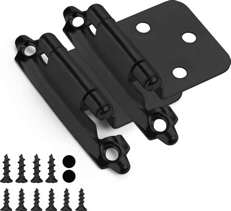 Homdiy Pairs Units Black Cabinet Hinge Self Closing Kitchen