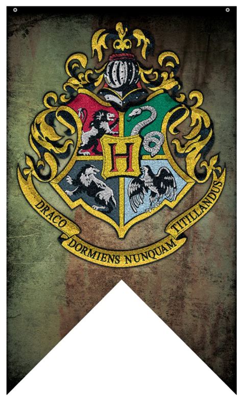 Printable Hogwarts Banners