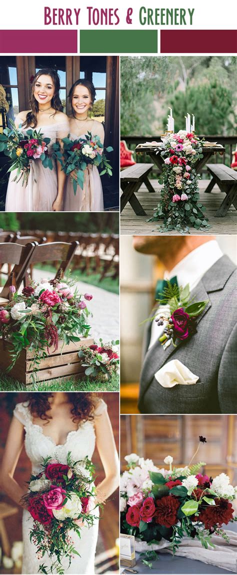 10 Best Wedding Color Palettes For Spring And Summer 2017