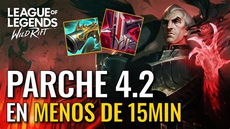 NOTAS DEL PARCHE 4 2 TODO CAMBIA NUEVO RITMO DE PARTIDAS NUEVOS