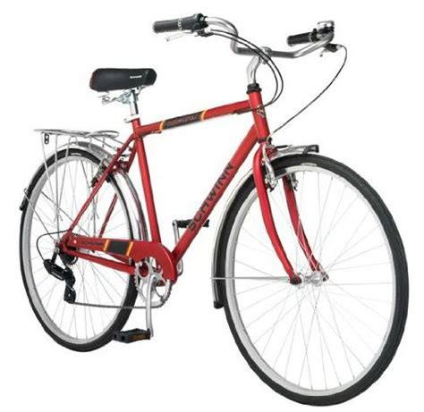 700c Schwinn Admiral Hybrid Mens Leisure Bike Matte Red Shop Your Way Online Shopping And Earn