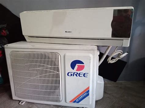 AC merk GREE 1½ PK Elektronik Lainnya di Carousell