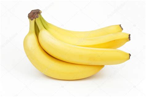 Banana White Background