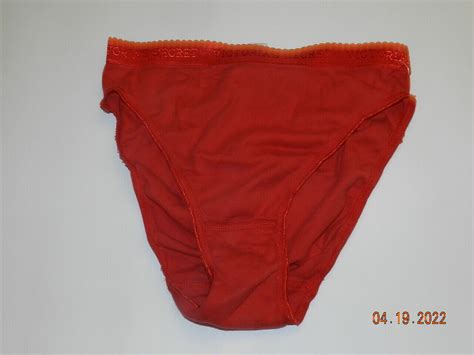 Vtg Victoria S Secret Vs S Hi Leg Brief Panty Underwe Gem