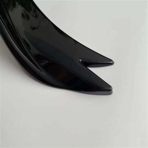 Universal Car Rear Bumper Spoiler Lip Angle Splitter Diffuser Winglet