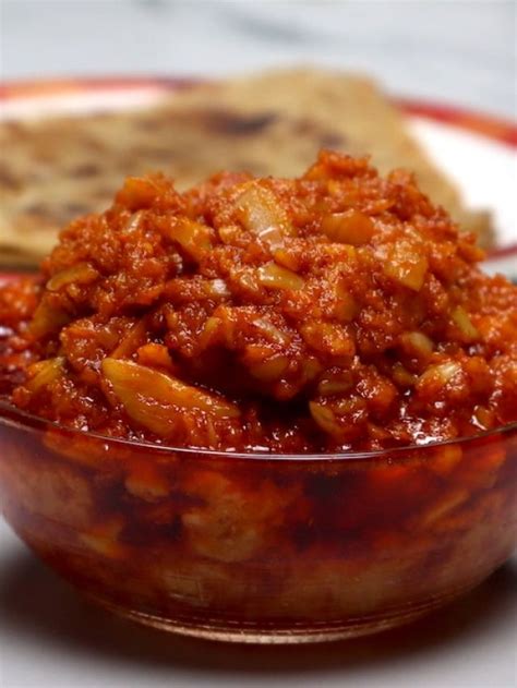 Garlic Chutney Recipe Tasted Recipes