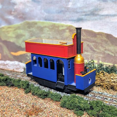 Narrow Gauge Double Decker Steam Tram Fits Kato Chassis