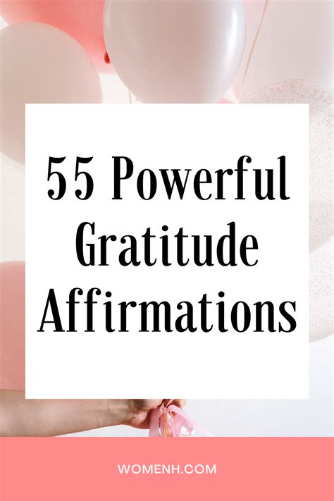 55 Gratitude Affirmations That Will Bring Appreciation Into Your Life