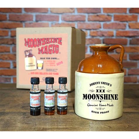 Personalized Moonshine Jug Moonshine Flavoring Kit Itsthoughtful