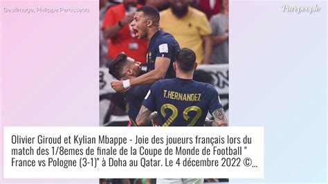 Coupe Du Monde Kylian Mbappé Et Olivier Giroud Lincroyable Photo En Amoureux Qui Enflamme