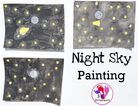 Drawing Night Sky With Oil Pastels ~ Love Birds Scenery Drawing For Beginners With Oil Pastels ...