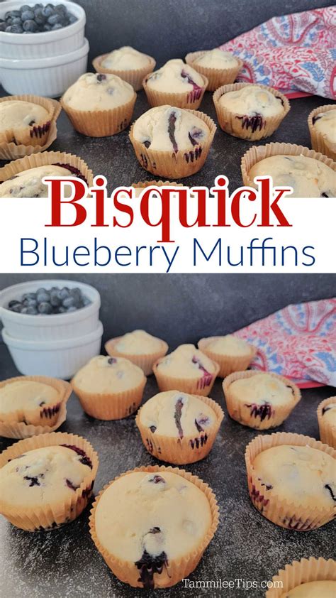 Easy Bisquick Blueberry Muffins Recipe That Takes Minutes To Prepare