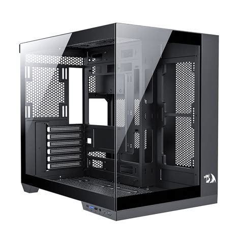 Gabinete Gamer Redragon Wideload Pro Mid Tower Vidro Temperado Atx