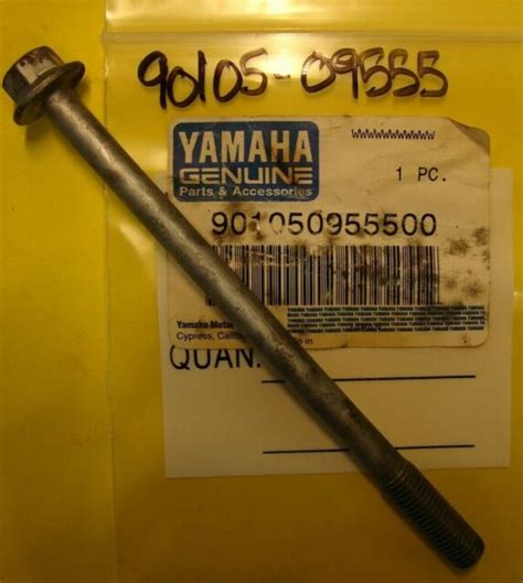 NOS YAMAHA FLANGE BOLT 90105 09555 NEW OEM EBay