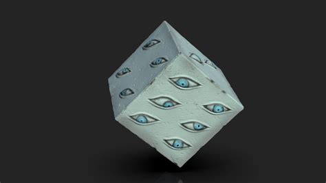 Prison Realm - Gojo Satoru Cube - Jujutsu Kaisen 3D Model by blackstar90