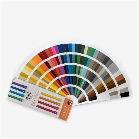 Color Fan Deck With All 213 Ral Classic Colors