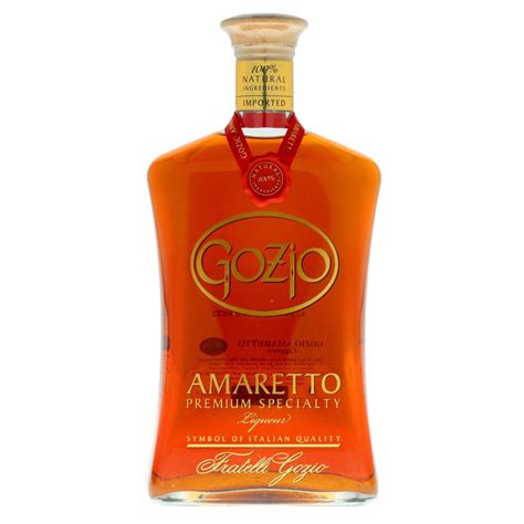 Gozio Amaretto 10l 24 Vol Gozio Liqueur