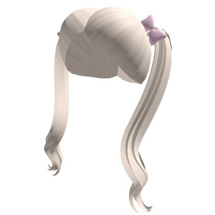 Long Blonde Dolly Pigtails Base Roblox