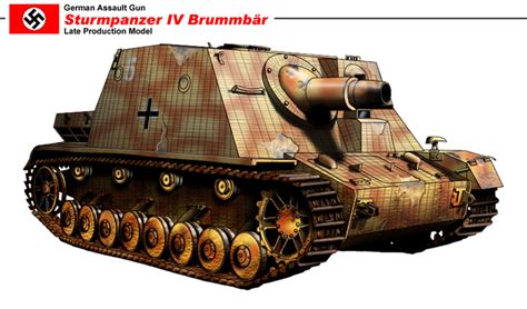 Sturmpanzer Iv Brummbär Late Production Model