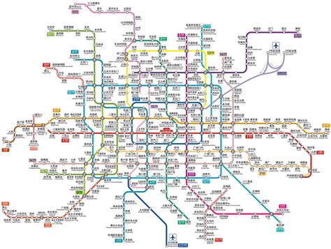 Houshayu Station Map Beijing Subway