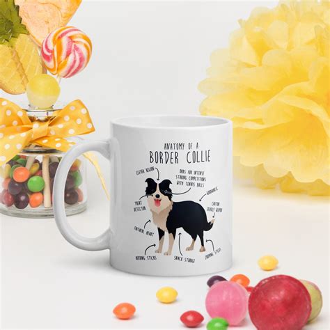 Border Collie Coffee Mug Cute Border Collie T Dog Lover Etsy