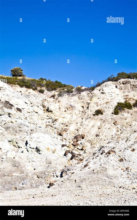 Solfatara - volcanic crater Stock Photo - Alamy