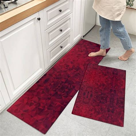 9 Unbelievable Red Kitchen Rug For 2023 Citizenside